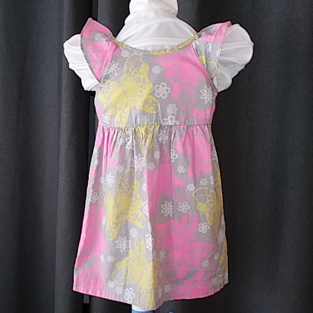 Healthtex girls dress butterfly print size 4t